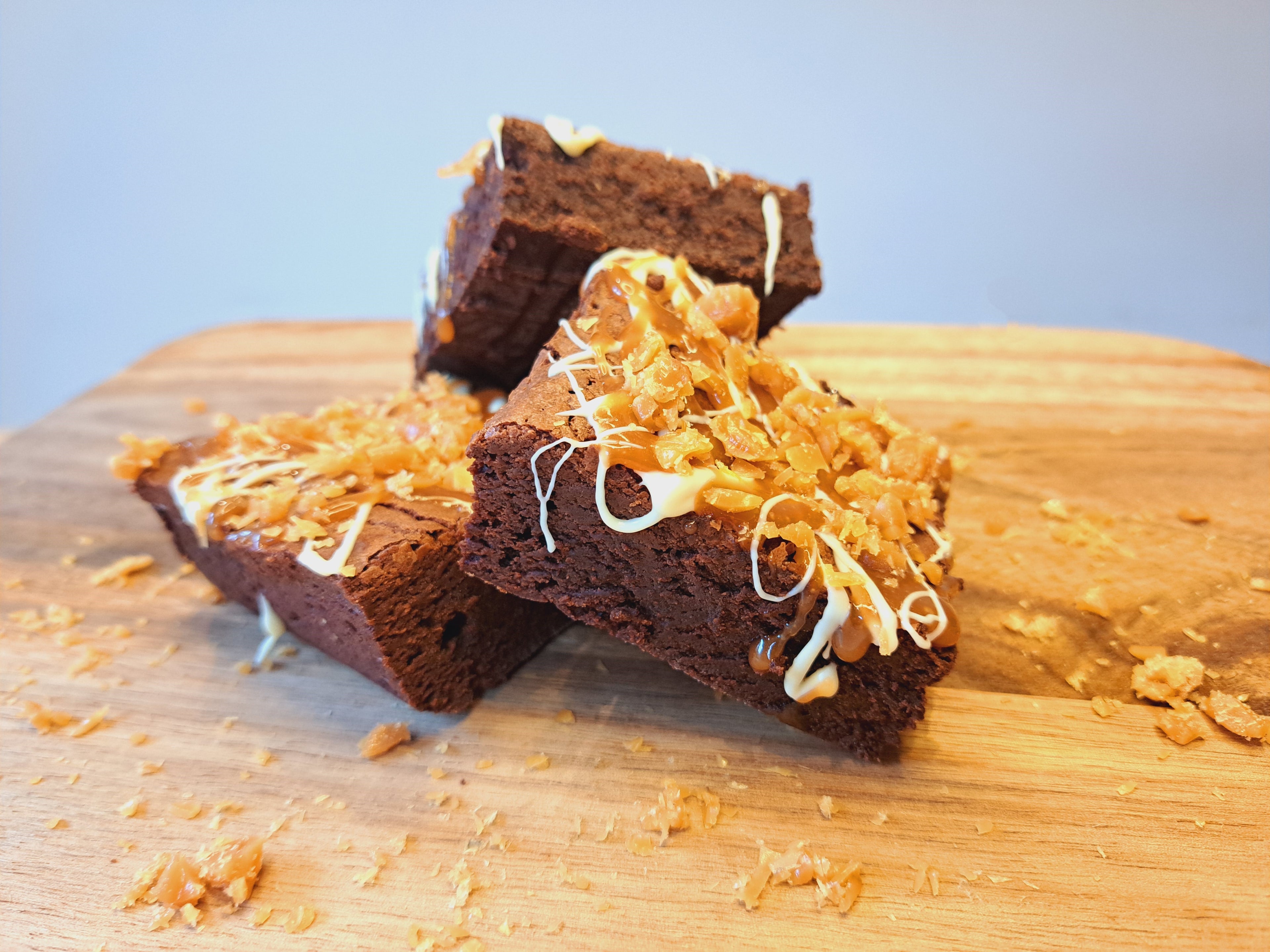 Salted Caramel Chocolate Brownie