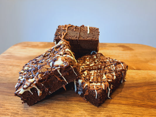 Triple Chocolate Chocolate Brownie